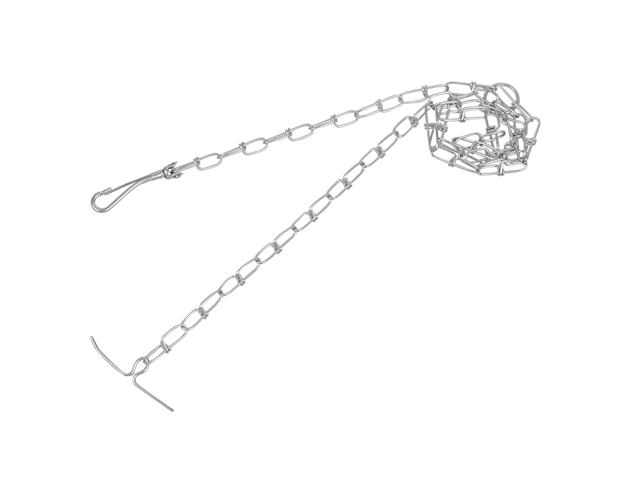 Knotted chain