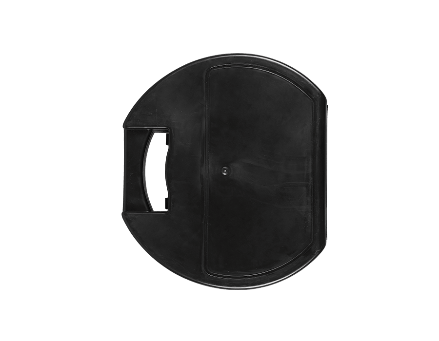 Anti-skid chain plastic box packaging-black round